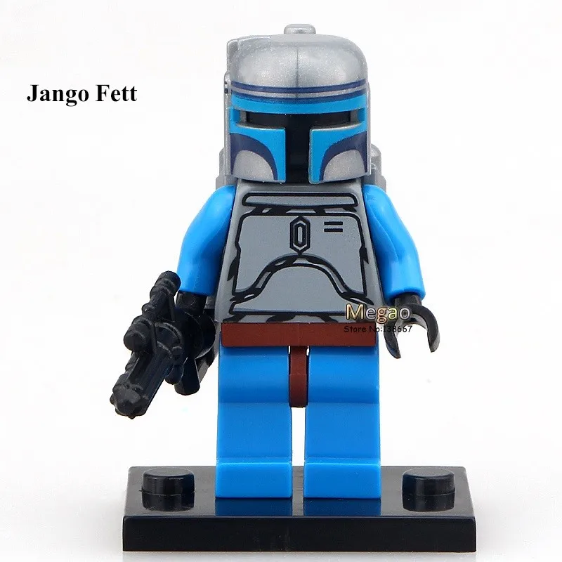 Jango Fett 50pcs/lot PG641 Bounty Hunter Luke Skywalker Gift Building