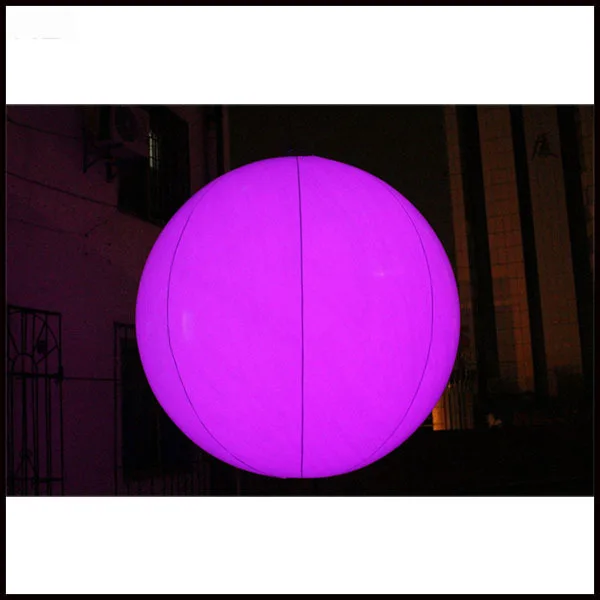 

Free shipment 2m Best sale inflatable PVC led light balloon with remote controller