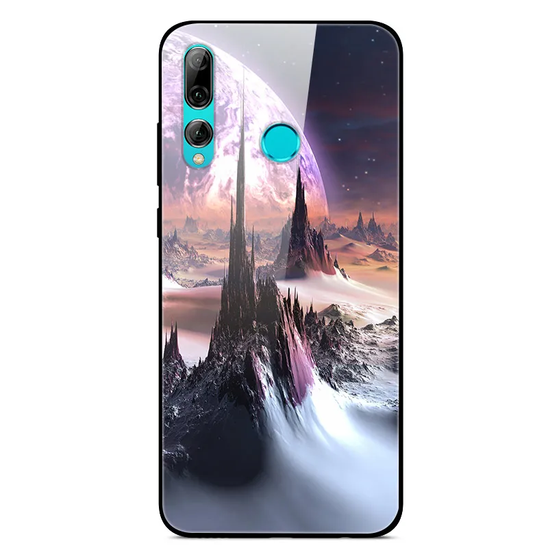 Для huawei honor 20 Lite чехол из закаленного стекла «Планета космос», чехол из стекла для huawei honor 20i honor 20 Lite Coque