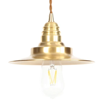 

Bronze American Fine copper led pendant light Industrial Vintage Creative Retro Loft Pendant Light Restaurant Lamp E27 RPL0020