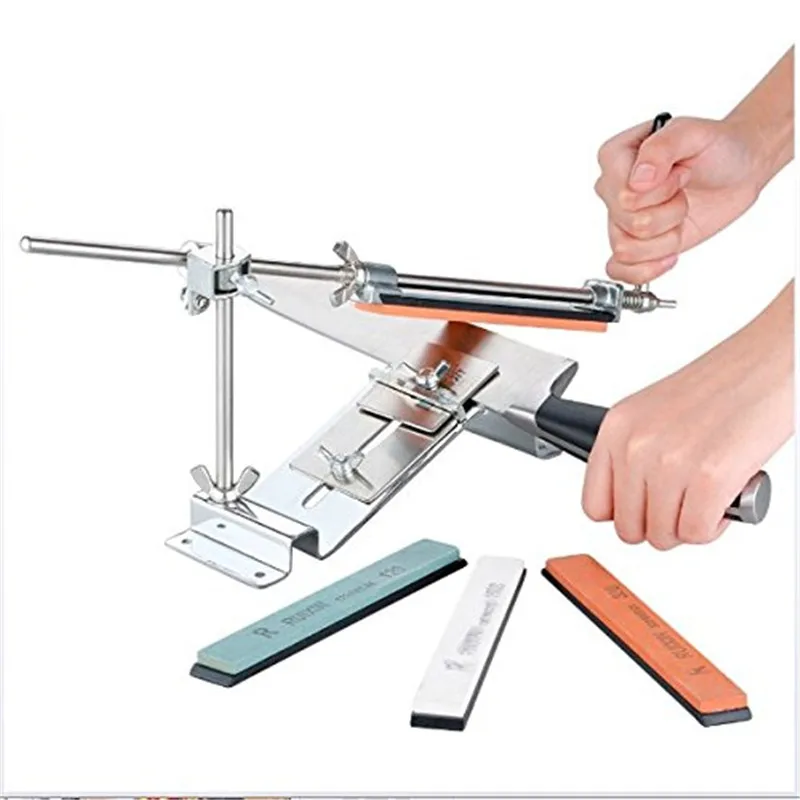 

Stainless Steel Professional Knife Sharpener Tool Sharpening Machine Kitchen Accessories Grinding Knife Sharpening Set /Stones