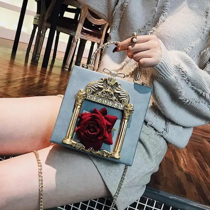 Новая модная женская сумка на плечо с розовой съемной металлической цепочкой, сумка через плечо, сумка для покупок MSJ99