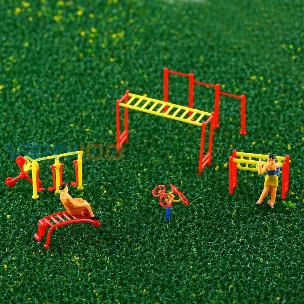 

Fitness Gym Equipment Model Chinese Construction Educational 1:150-1:200 Scale