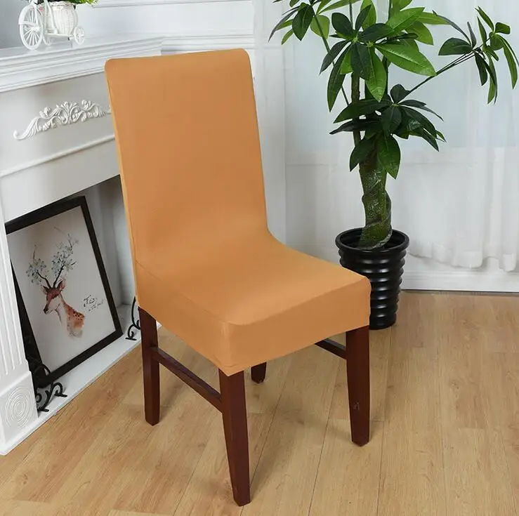 Funda elástica antipolvo para silla de ordenador, funda para silla de oficina, cubierta trasera para silla de hotel, silla de cena lavable limpia
