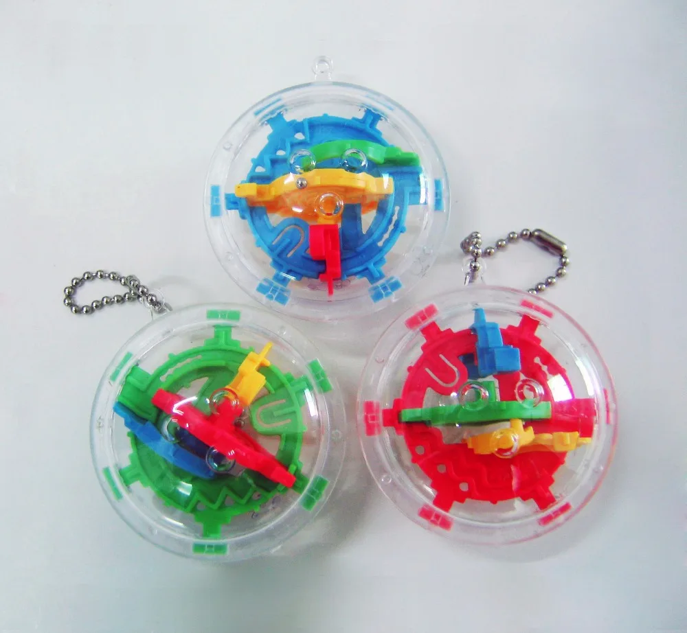 

10pcs 3D Magic Perplexus Maze Ball 30 Levels Intellect Ball Rolling Ball Puzzle Cubes Game Learning Educational Toys