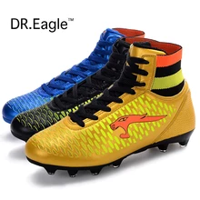 Adult high ankle soccer shoes men football boots kids botas de futbol New superfly soccer cleats boots Size 33-44 Free Shipping