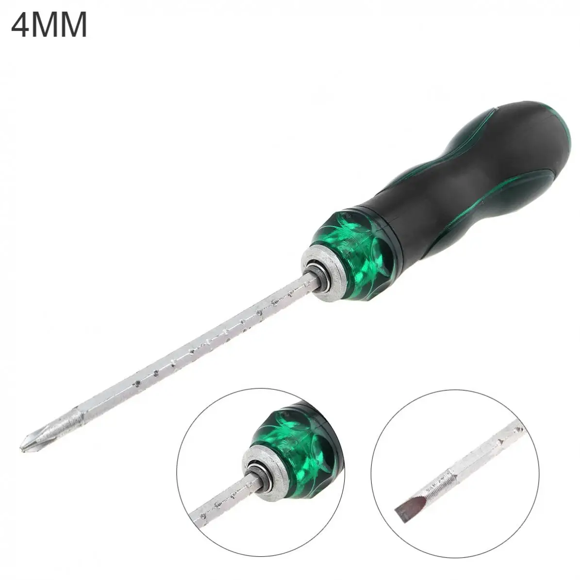 

4 Inch Telescopic Screwdriver Repair Hand Tool Dual-end Screw Driver Slotted Cross Magnetic Screwdriver for Repairing