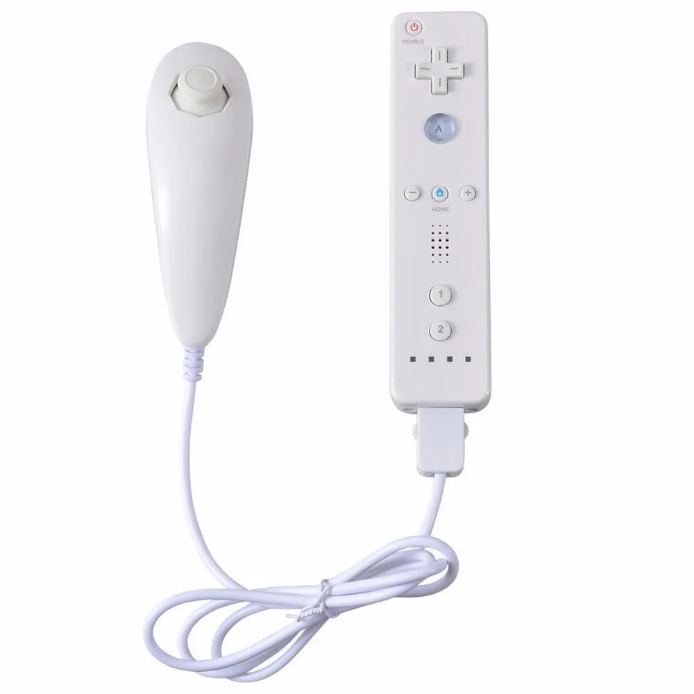 condoom twintig Narabar Nintendo Wii Controller Nunchuck | Wii Remote Nunchuck Controller - 6 1  Remote - Aliexpress