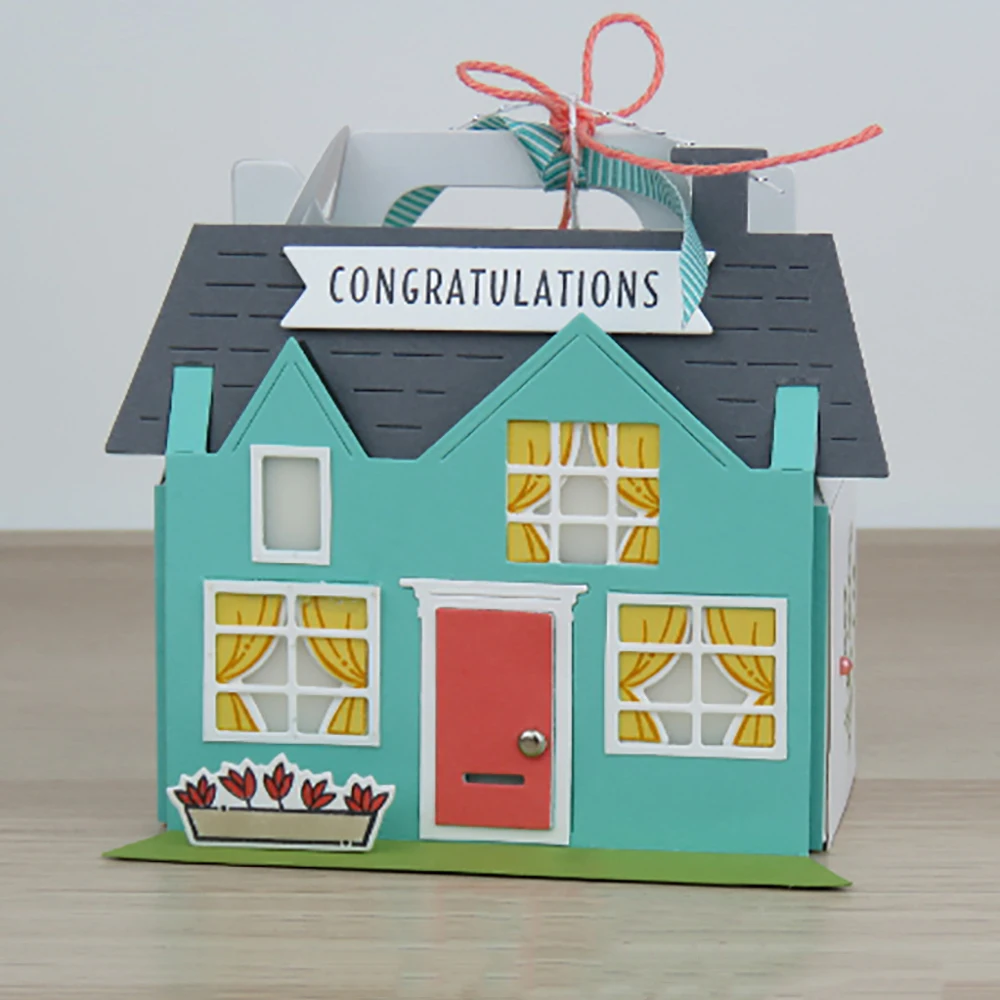 Buy House stamp and die cut Metal cutting dies Stencil