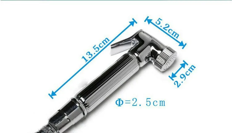 Твердая латунь хром женский ручной душ для биде набор/портативный набор для биде Автомойка сад пол хороший помощник