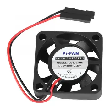 

Hot Fast Heat Dissipation Transparent Enclosure Box Heat Sink Cooling Fan for Raspberry Pi