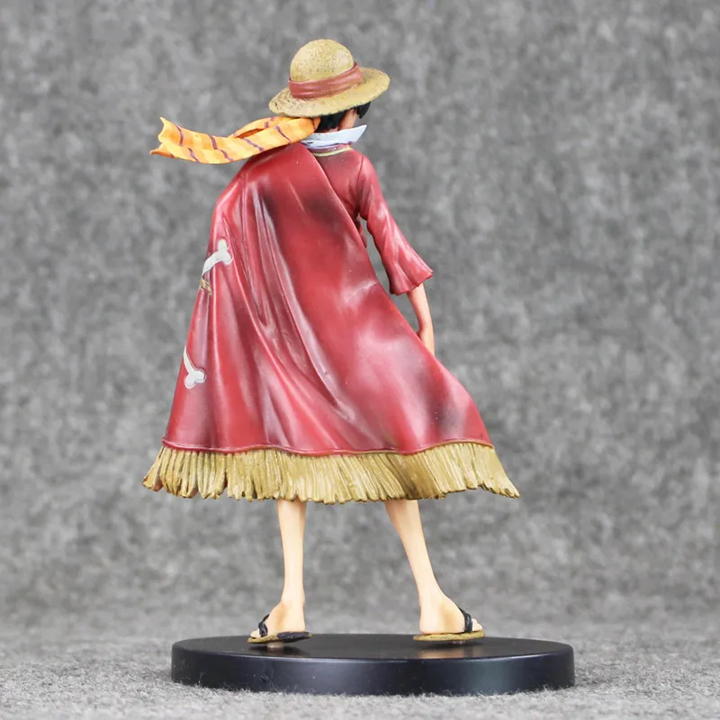 Аниме one piece Monkey D Luffy The Ultimate King Ver. Красный плащ ПВХ фигурка ОП Луффи Коллекционная модель игрушки 18 см