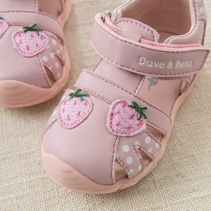 DB7281 Dave Bella spring summer baby girl sandal Princess Shoes brand shoes