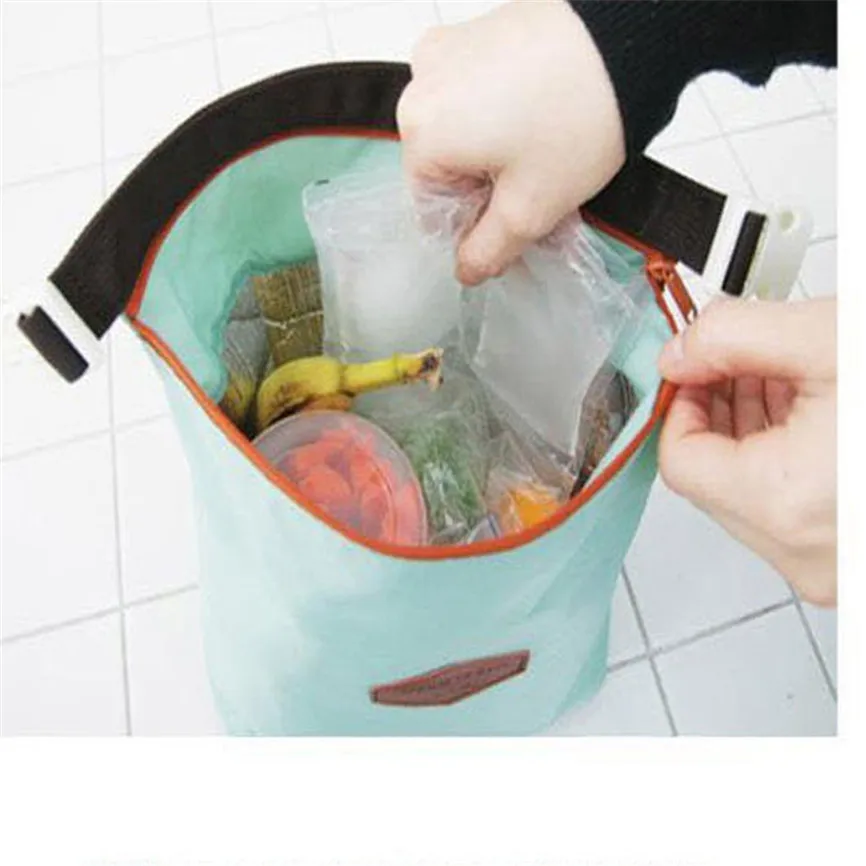 4 цвета Полезная сумка переносная изолированная сумка-холодильник водонепроницаемая сумка для хранения продуктов и