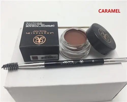 Anastasia Beverlying Hills Anastasia Makeup DIPBROW poade Fill Eyebrow poade Stay Put Brow color Vegan-темно-коричневый - Цвет: Caramel