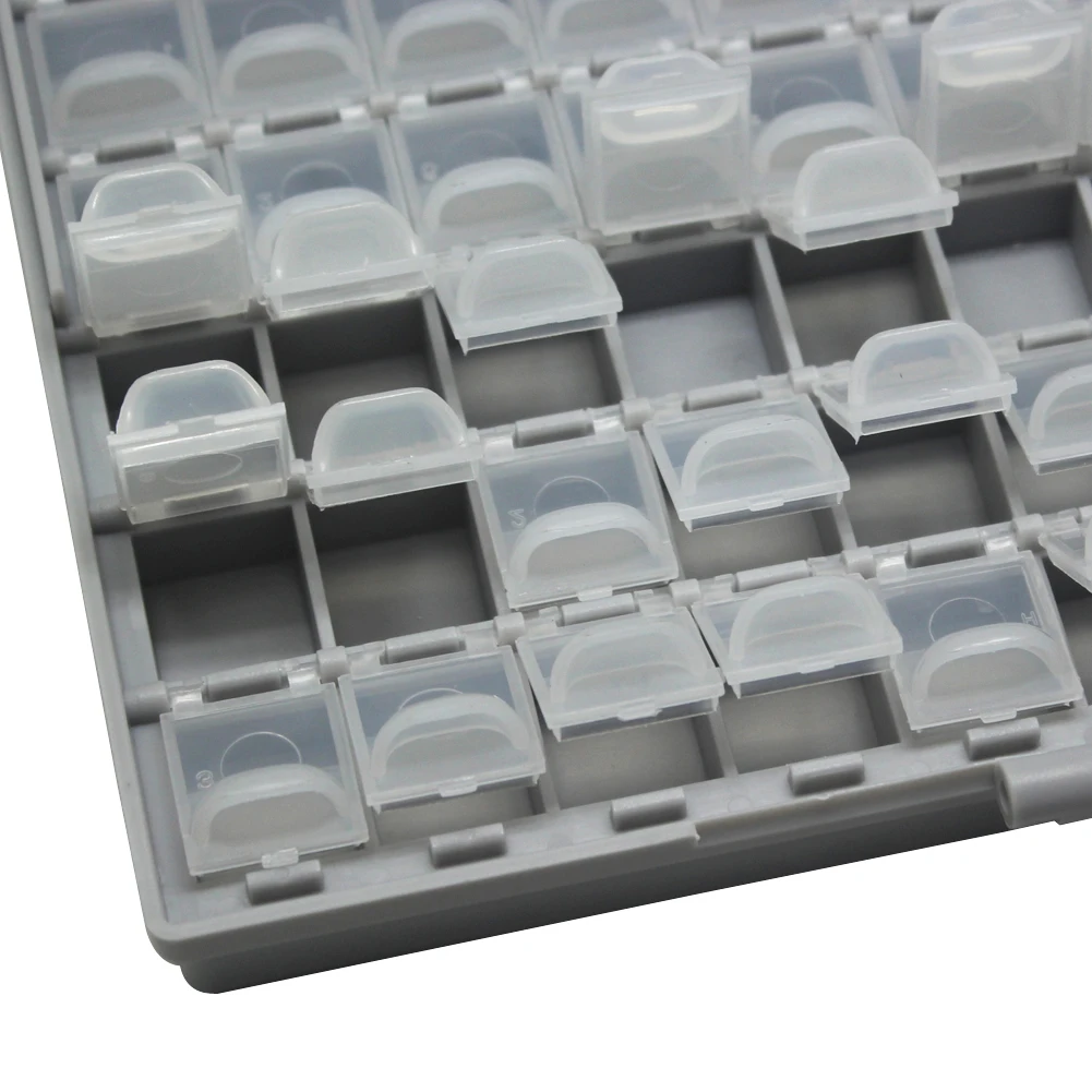 AideTek SMT plastics Box storage toolbox Enclosure Compartments each w/lid SMD BOXALL144+BOXALL96 Box Organizer Craft Beads Stor