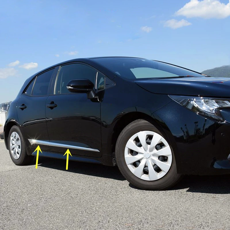 For Toyota Corolla Hatchback 2019 2020 Car Door Side Body Molding