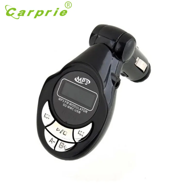 

New Car MP3 Player Wireless FM Transmitter Modulator USB SD CD MMC Remote XRC Wholesale Price_KXL0424