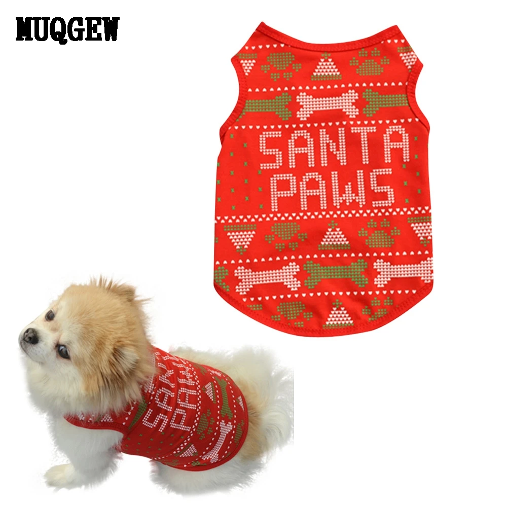 MUQGEW Pet Dog Vests Puppy Cat Vest Dog Clothes Shirt Small Dogs