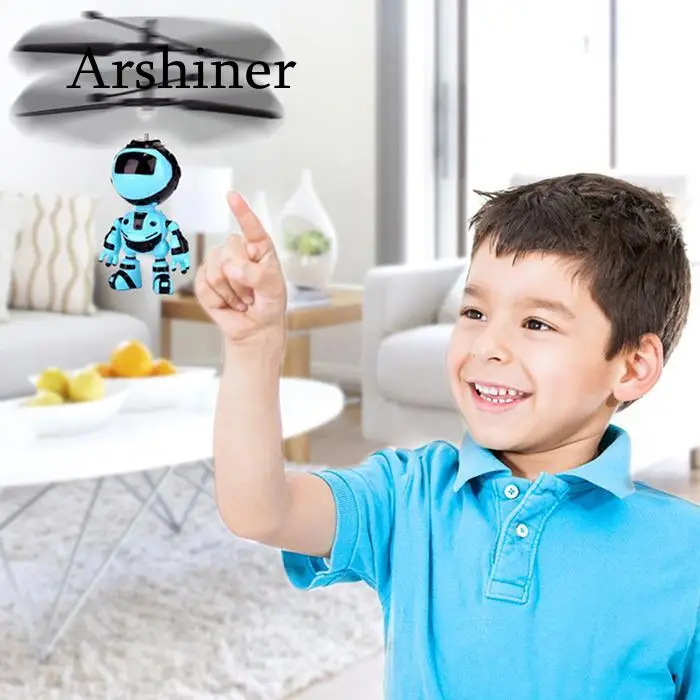 

Flying Drone Toys Gifts for Girls Boys Mini Hand Control Flying Helicopter Fairy Doll Toys
