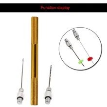 5 шт./партия, Стрингер из алюминиевого сплава, бурильщик, игла для насадки, инструмент для наживки, загрузки, рыболовные волосы для ловли карпа, игла для снастей