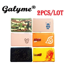 2 шт./лот ограниченной мультфильм Дизайн DS Lite Пластик Корпус В виде ракушки чехол Замена для nintendondsl с полной Пуговицы