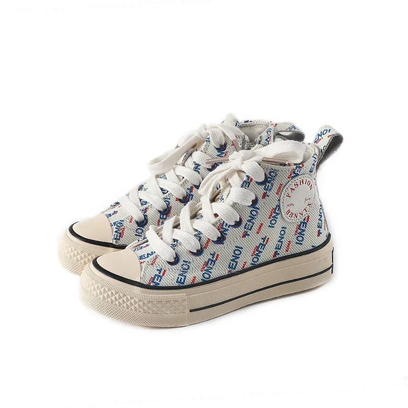 

CNFSNJ brand 2019 New Toddler Canvas Shoes Spring Autumn Children Casual Slip-On Loafers for Boys Girls Kids Fashion 26-37