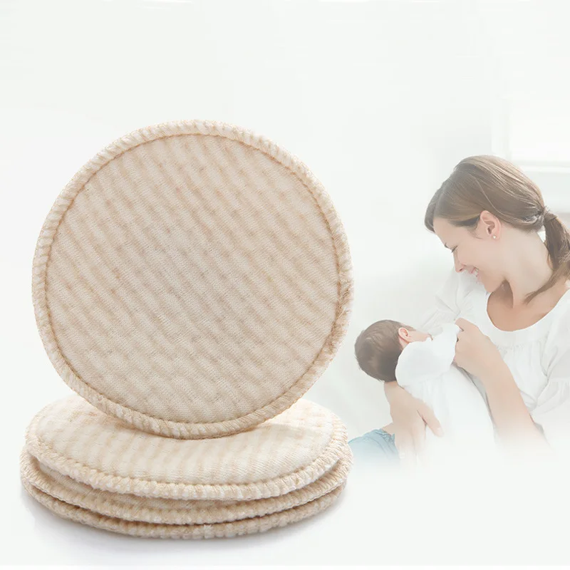 10 pièces lavables en coton biologique absorbance coussinets d'allaitement maternité Lactation coussin bébé alimentation coussin maman nécessaire (lot de 10)