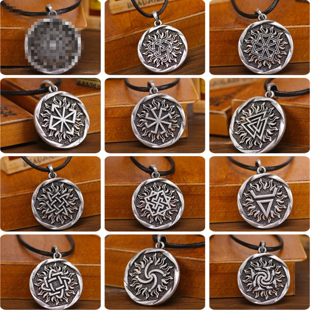 

Viking Slavic Amulet Pendant Necklace pagan jewelry