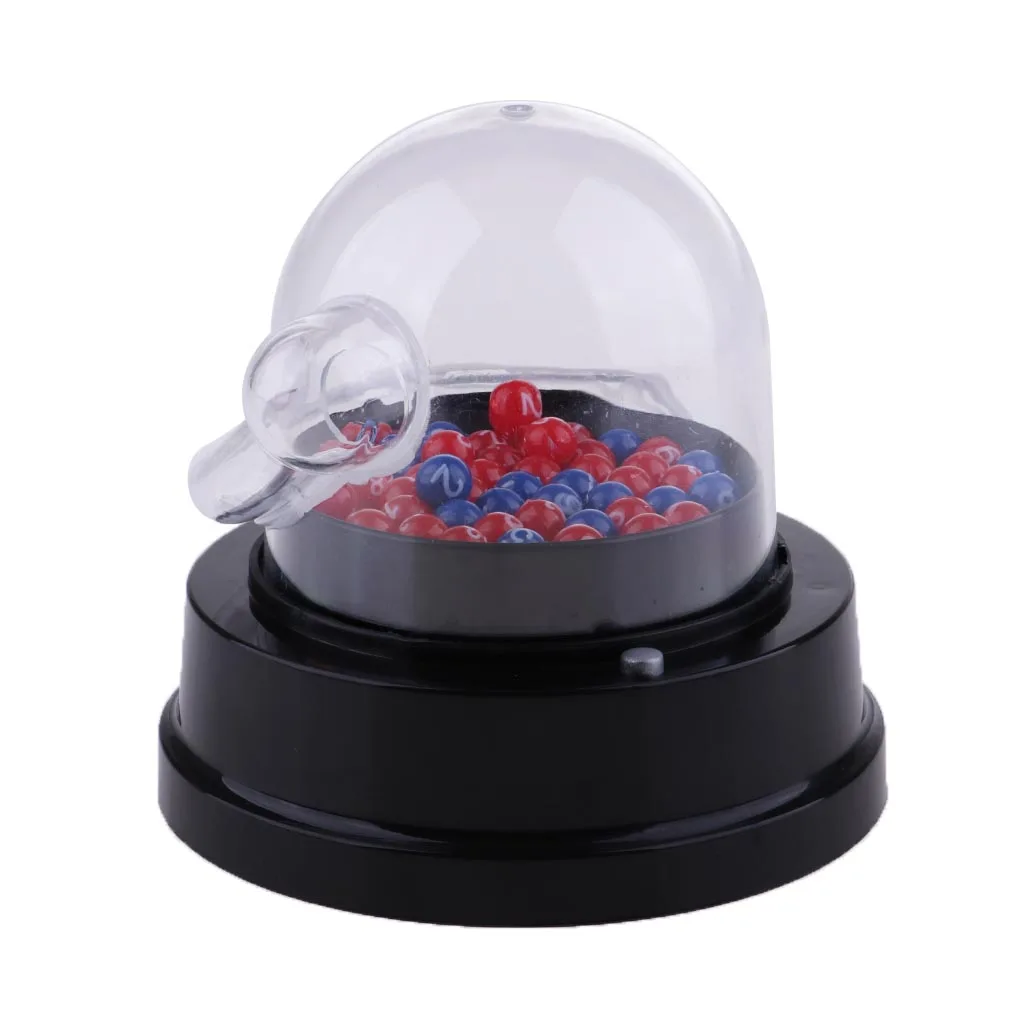 Electric Lucky Number Picking Machine Lottery Bingo Games Shake Lucky Ball