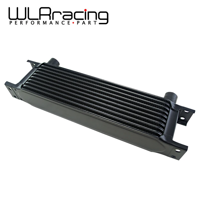 WLR RACING Новый стильный алюминиевый Универсальный 10 рядный масляный радиатор для