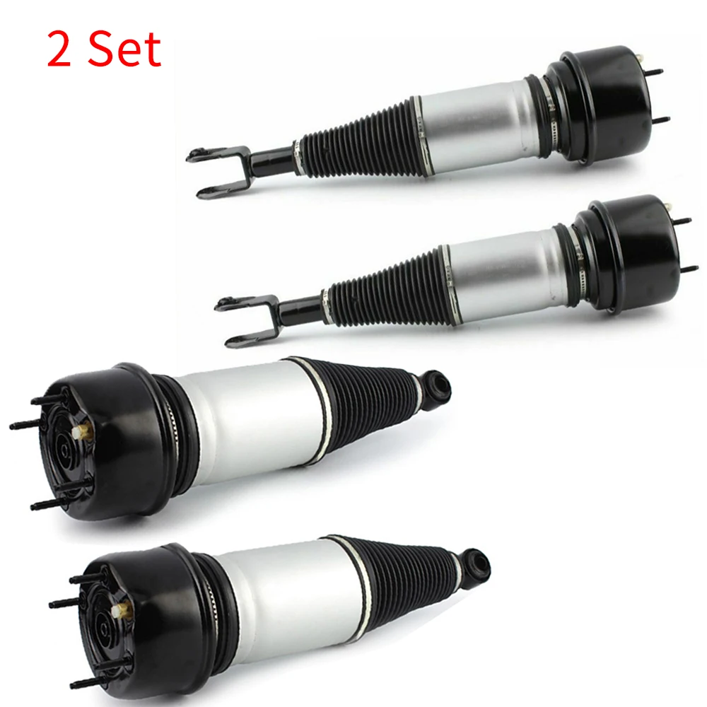 

2 Set Front & Rear Air Suspension Spring Shock Struts Absorber Dampers for Jaguar XJ Series 2003-2009 C2C41349 C2C41339