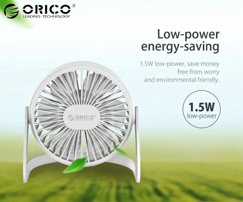 

ORICO Mini USB Fan USB gadget electronicos Portable cool Fan Adjustable Cooler Quiet Desk Desktop Outdoor Travel USB Cooling Fan