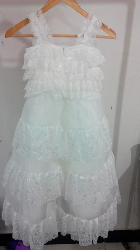 Princess Flower Girl Dresses Real New Ball Communion Party Pageant Dress Lovely Little Girls Kids/Children Dress for Wedding