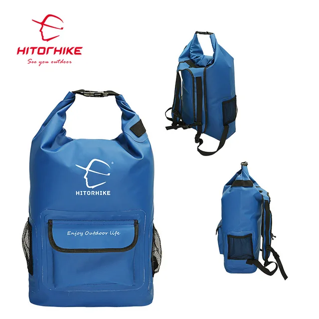 Best Offers 25L Outdoor River Trekking Bag Dry Bag Double Shoulder Straps Water Pack Swimming Backpack Waterproof Bags for Drifting Kayaking Best Offers 25L Outdoor River Trekking Bag Dry Bag Double Shoulder Straps Water Pack Swimming Backpack Waterproof Bags for Drifting Kayaking