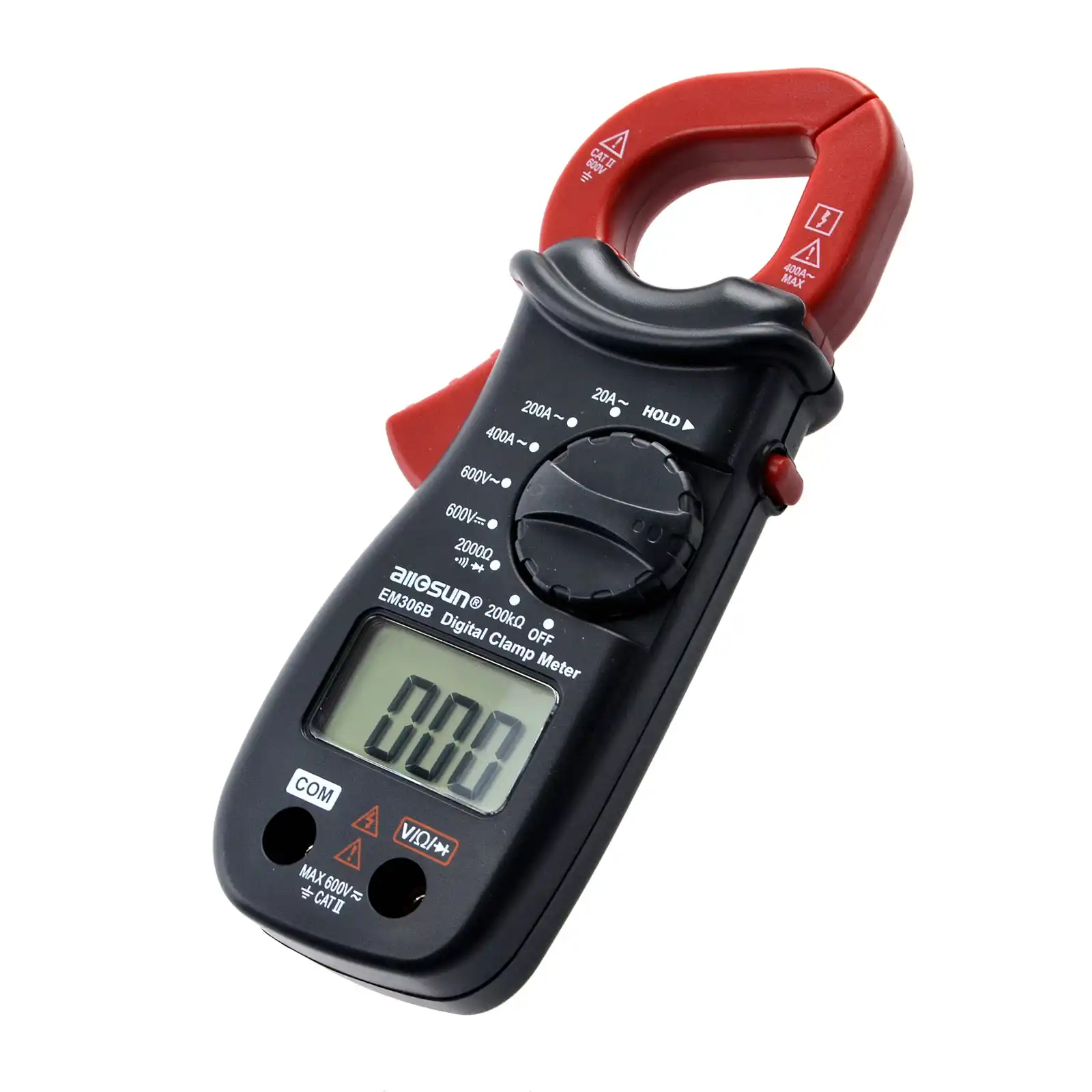 Digital Clamp Multi Meter Ac Dc Current Meter Continuity Test With Buzzer Electronic Tester Ammeter Voltmeter All Sun Em306b Multimeters Aliexpress