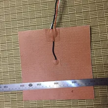 200X200 мм, 500 Вт, 220 В, W/NTC 100 к термистор, силиконовый нагреватель 3d принтер нагреватель, тепловая кровать, гарантированное качество первого класса