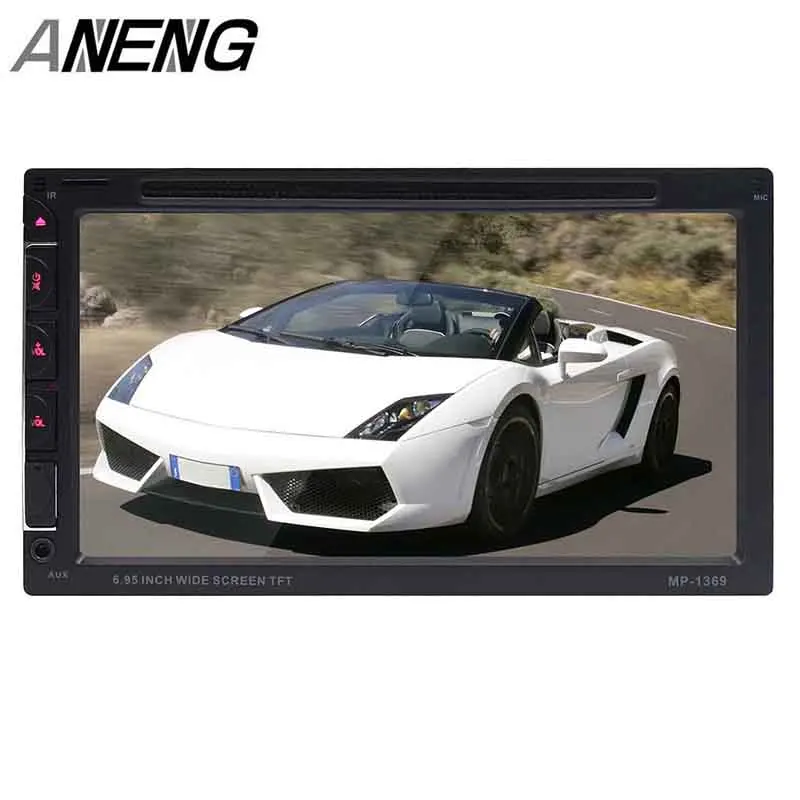 

2 Din Car MP4/MP5 Player 7inch Touch Screen With Radio GPS Function SD USB AUX Rear View Steer Wheel Control Car Player