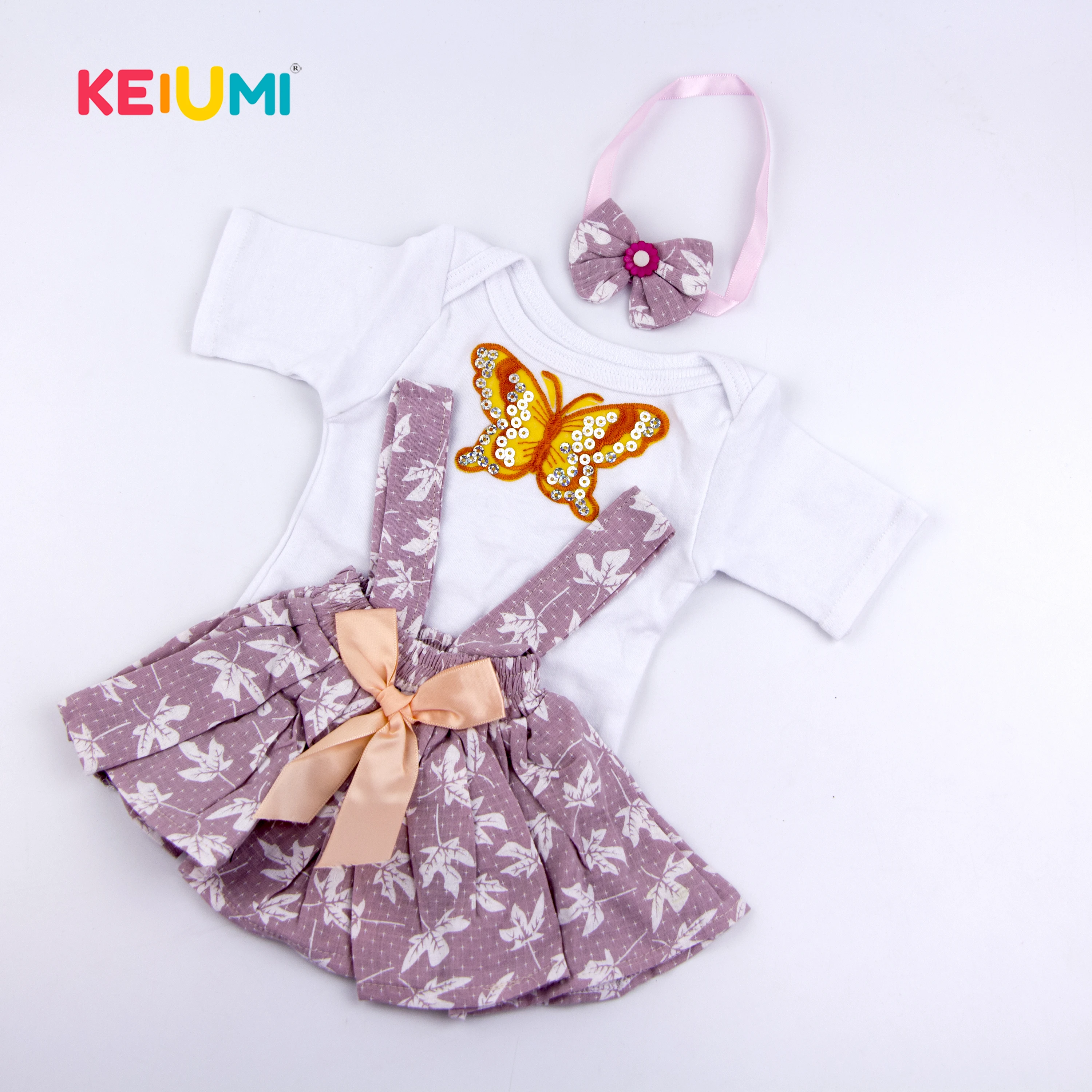 Sweet Reborn Doll Clothing Suit 1 Set For 17-18/" Newborn Doll Girl Boy Clothes@@