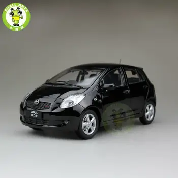 

1:18 Yaris 2008 Diecast Car Model Black Color