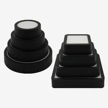 1 шт. черный поверхностный монтаж светодиодный панельный светильник лампа 6 Вт 9 Вт 12 Вт 18 Вт 24 Вт круглый квадратный светодиодный потолочный светильник s светодиодный светильник AC110v-220V