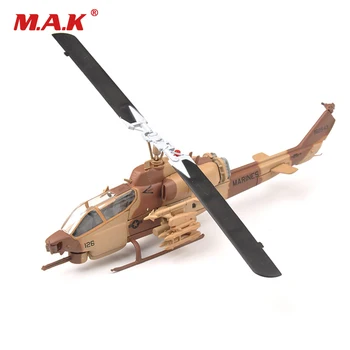 

Cheap Kid Plane Model Toys 1:72 Marines AH-1W Super Cobra Camo Diecast Airplane Aircraft Helicopter Toy Children Gift