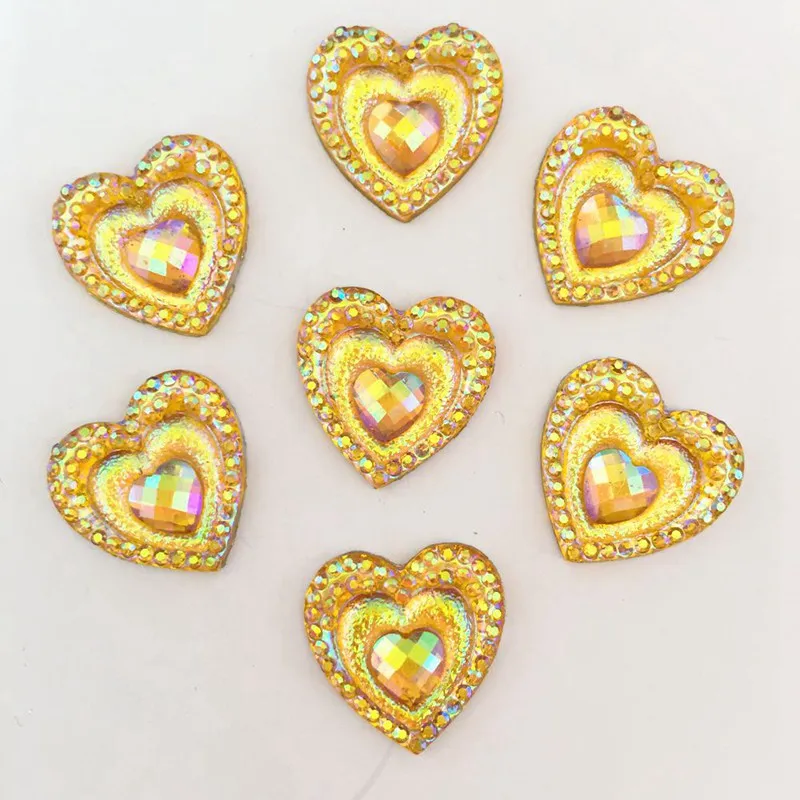 DIY 60 штук 16 мм AB из резины ткань со стразами аксессуары D88* 3 - Цвет: D881
