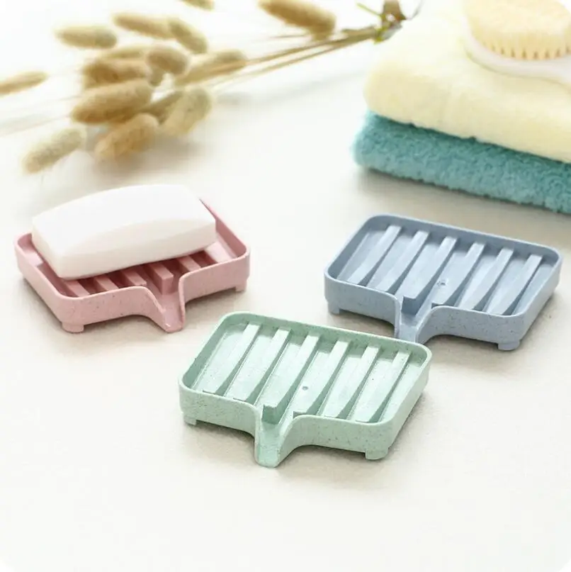 US $240.00 Bathroom Draining Soap Box Drainage Soap Dish Storage Box Kitchen Tub Sponge Storage Cup Rack Soap Holder LX6564