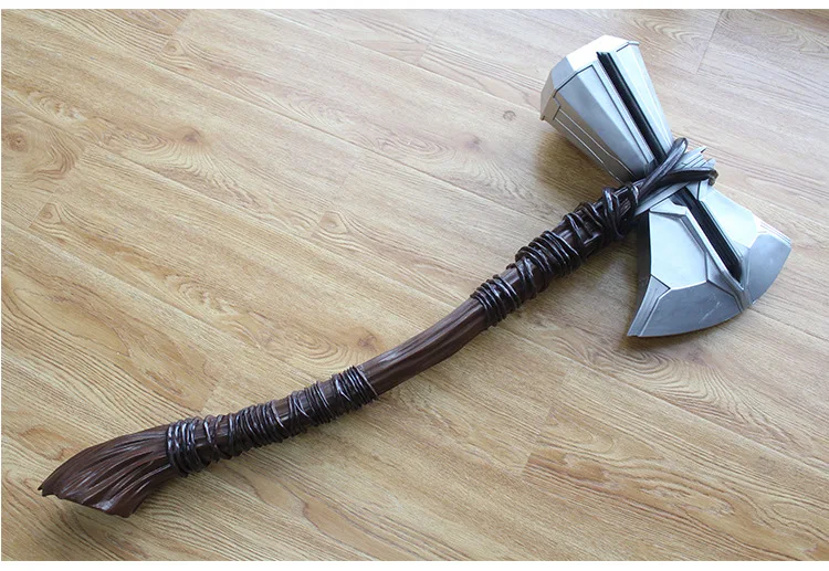 [Металл] 105 см 1:1 масштаб Мстители Тор 1/2 Stormbreaker Tomahawk Hammer GK модель игрушки для взрослых Косплей Костюм вечерние подарки