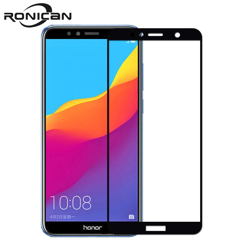 9H полное покрытие закаленное стекло для huawei Honor 7A Pro AUM-AL29 7A 5,4" для Honor 7C AUM-L41 5,7" 7C Pro защита экрана