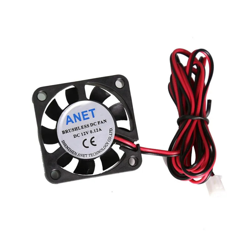

1pcs 3d printer parts 12V 0.10A Cooling Fan 40mm 4010s For CPU GPU RepRap 3D Printer Extruder Hot End