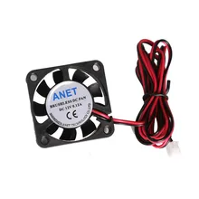 1pcs 3d printer parts 12V 0.10A Cooling Fan 40mm 4010s For CPU GPU RepRap 3D Printer Extruder Hot End