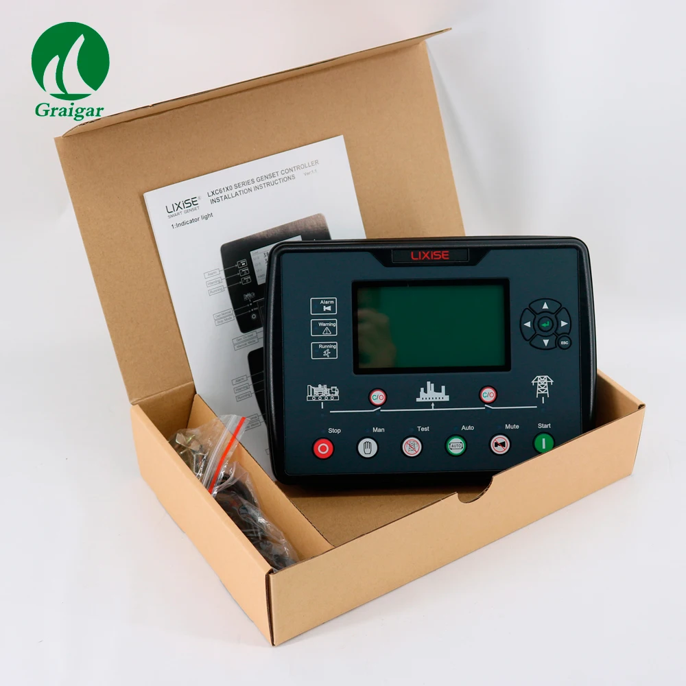 

LXC6120E Diesel Generator digital panel power plant automation controller