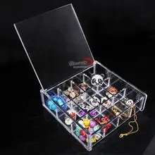 Качество Кристалл 12 diy бусины запчасти коробка ювелирных изделий Аксессуары коробка для хранения ювелирных изделий дисплей